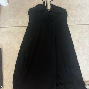 Hollister Black Halter Dress